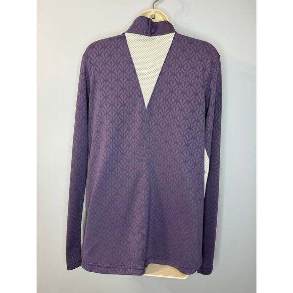 Kerrits Sport Show Shirt Long Sleeve Lightweight Equestrian Women's XL Purple - Picture 9 of 10